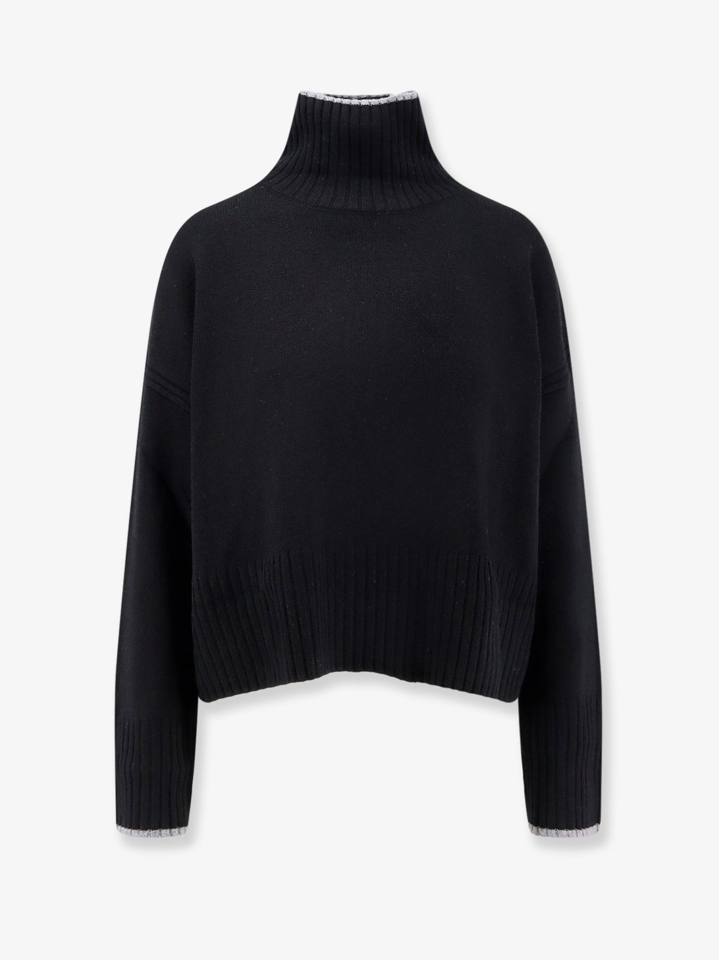 Falkland wool and cashmere turtleneck sweater