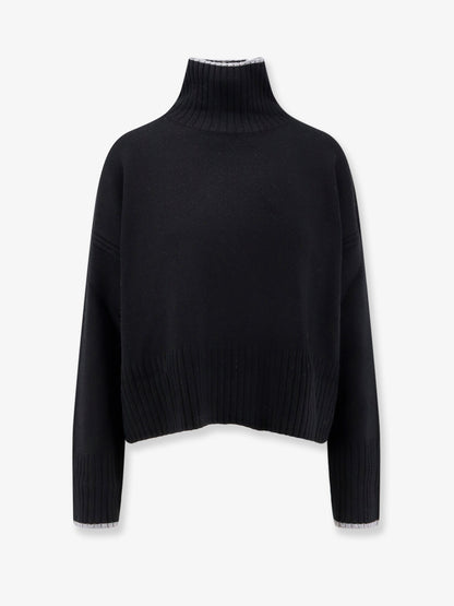 Falkland wool and cashmere turtleneck sweater thumbnail