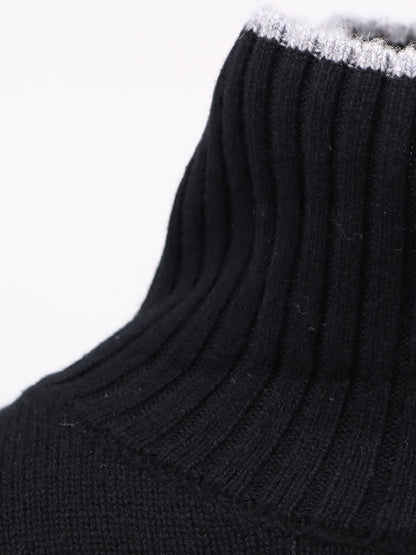 Falkland wool and cashmere turtleneck sweater thumbnail