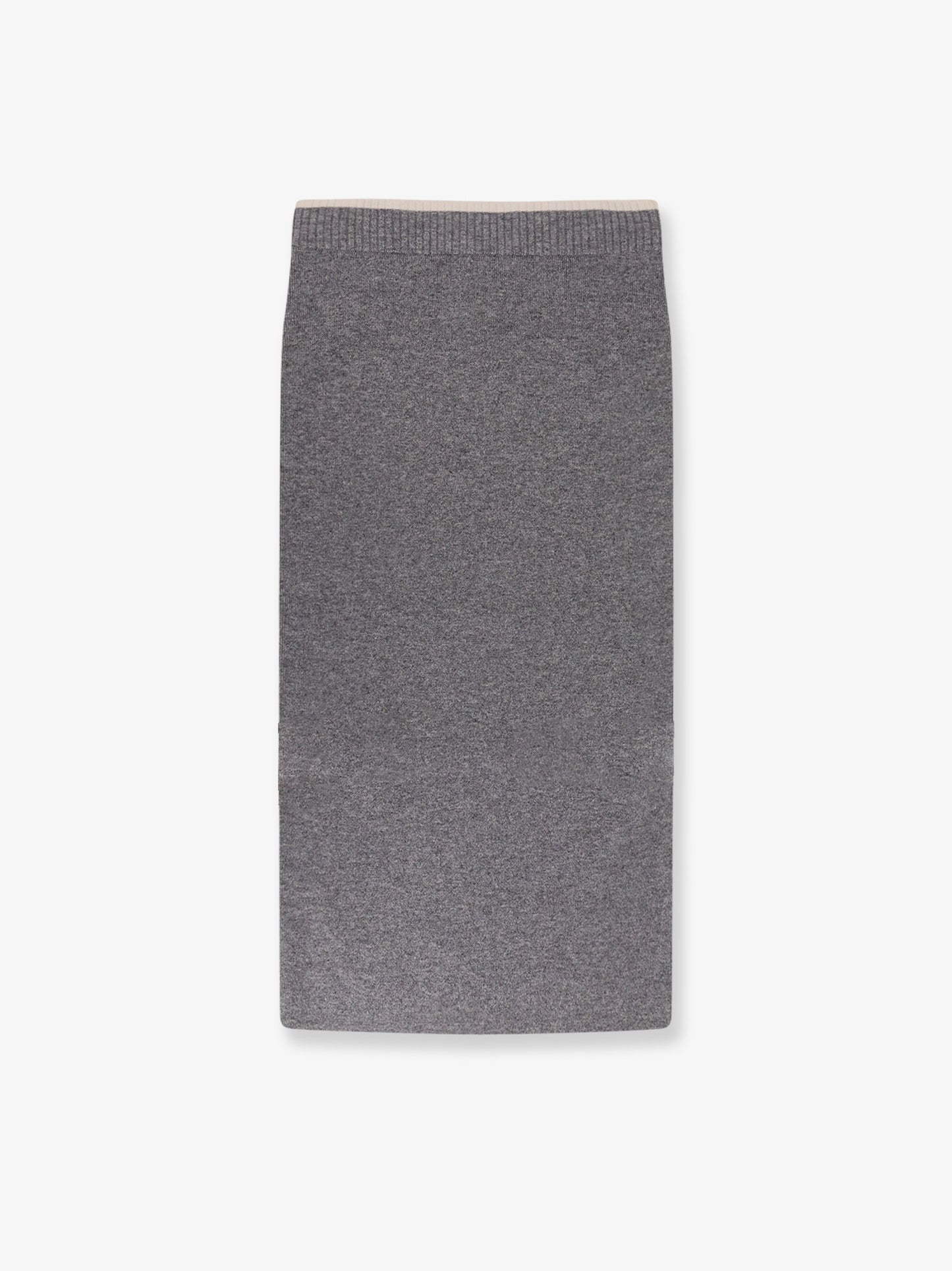 Wool blend skirt