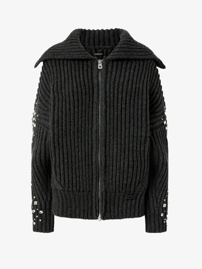 New Gavi Cardigan wool blend jacket thumbnail