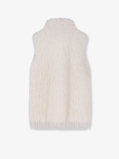 Neva faux fur sleeveless jacket thumbnail