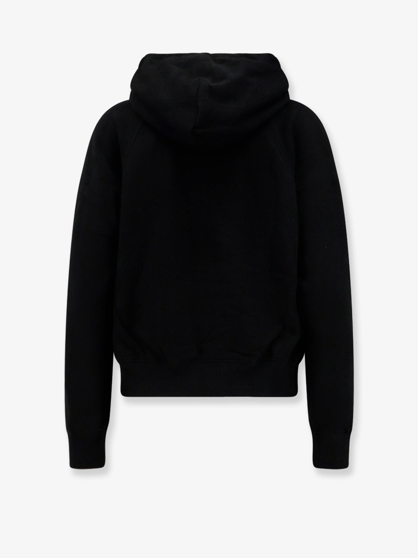 Cotton blend sweatshirt with hood