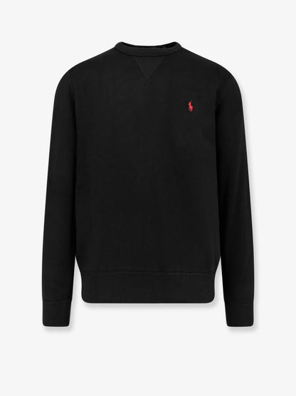 Cotton blend sweatshirt with logo thumbnail