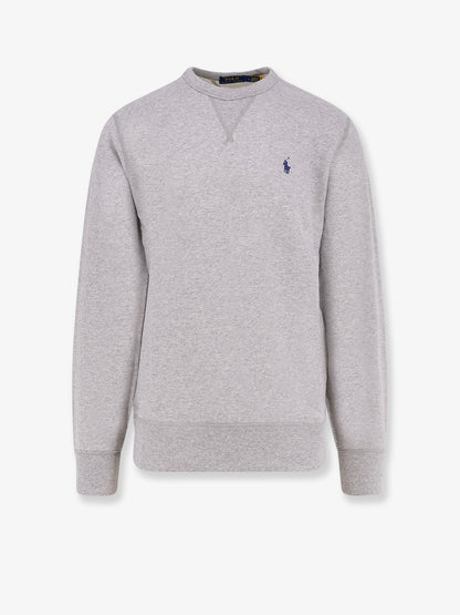 Cotton blend sweatshirt with logo thumbnail