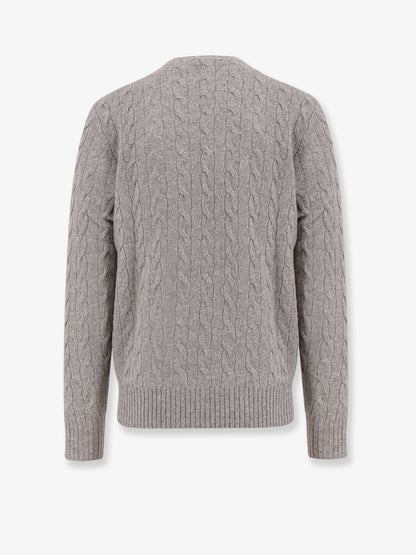 Wool an cashmere cable knit sweater thumbnail