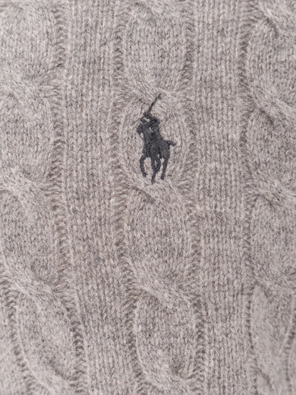 Wool an cashmere cable knit sweater thumbnail