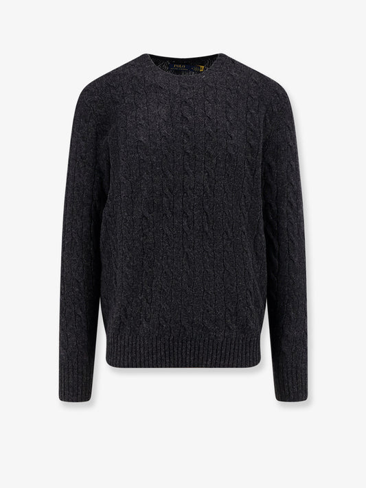 Wool and cashmere cable knit sweater