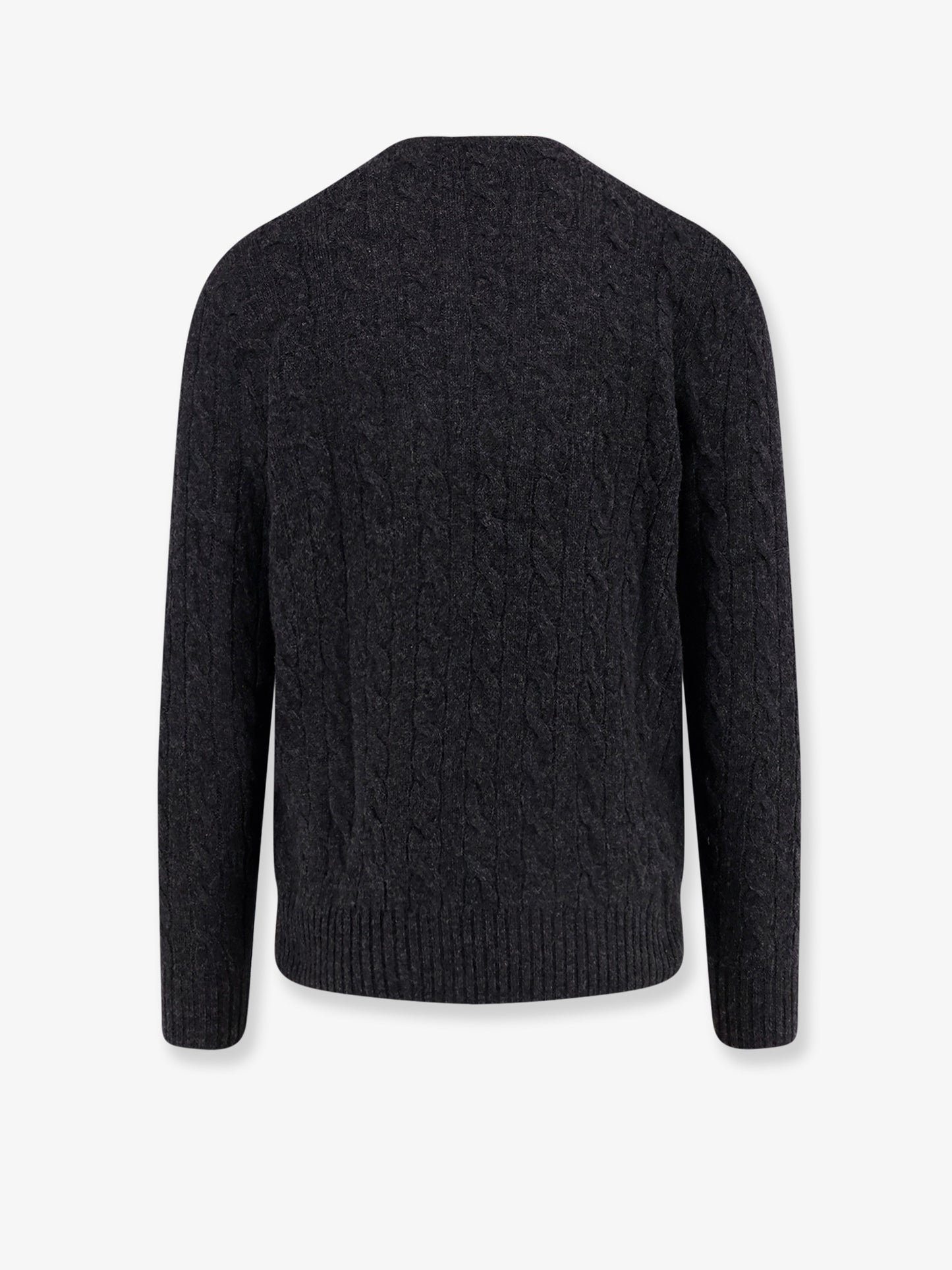 Wool and cashmere cable knit sweater