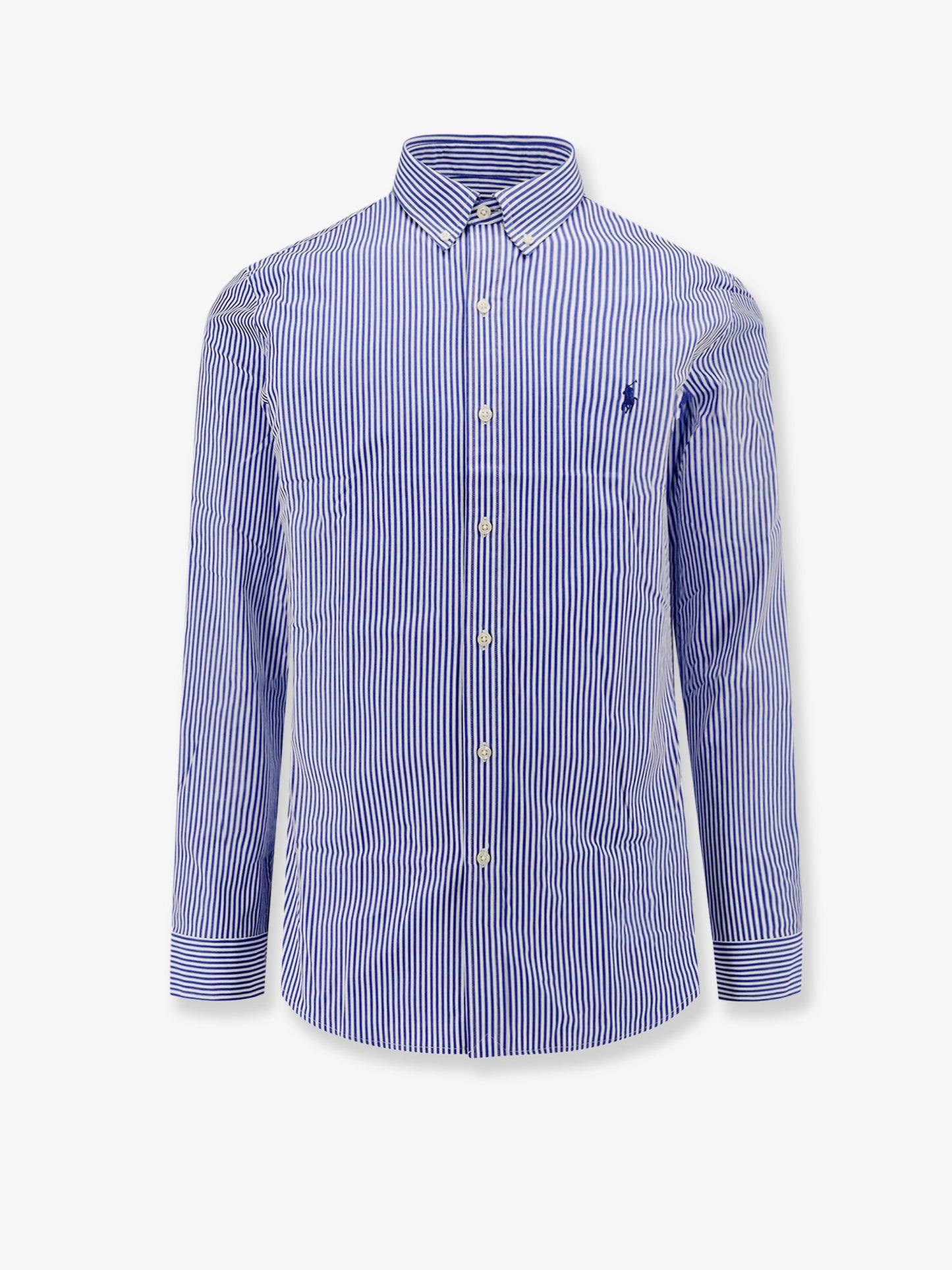 Striped stretch cotton shirt