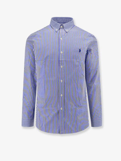 Striped stretch cotton shirt thumbnail