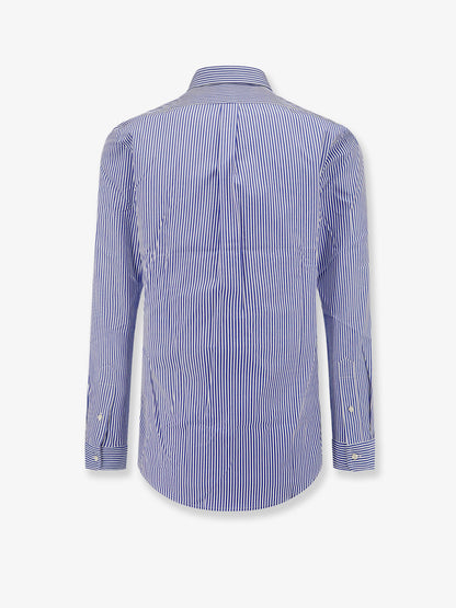Striped stretch cotton shirt thumbnail
