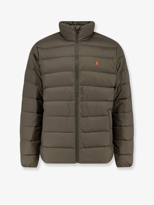 Recycled nylon down jacket