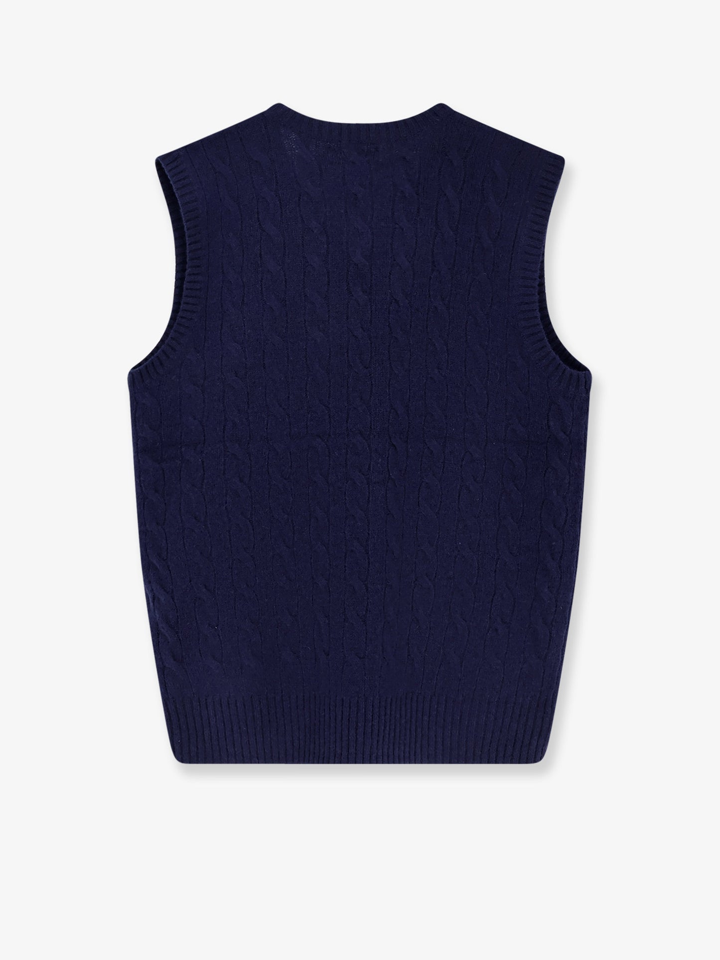 Wool and cashmere vest