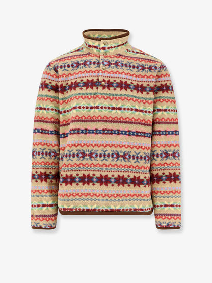 Multicolor recycled material sweatshirt thumbnail