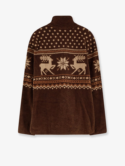 Fleece fabric sweater thumbnail
