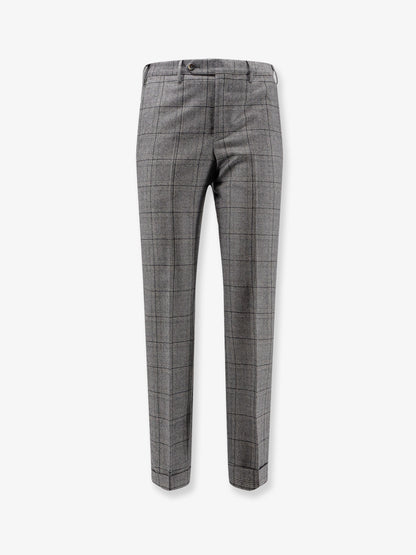 Madras virgin wool trousers thumbnail