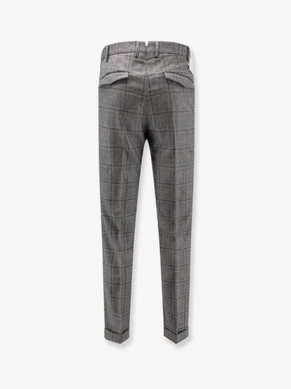 Madras virgin wool trousers thumbnail
