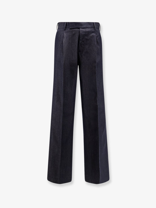 Quindici Edge wool and cotton trousers