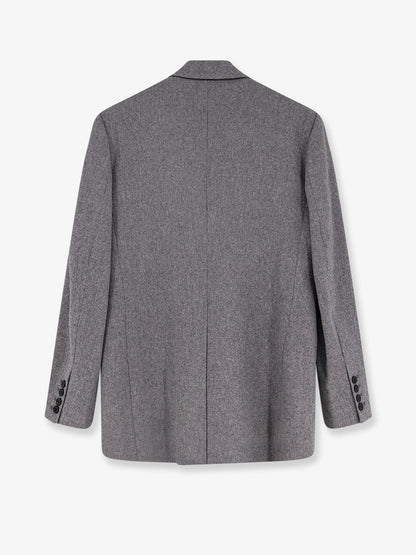 Manes wool blend double-breasted blazer thumbnail