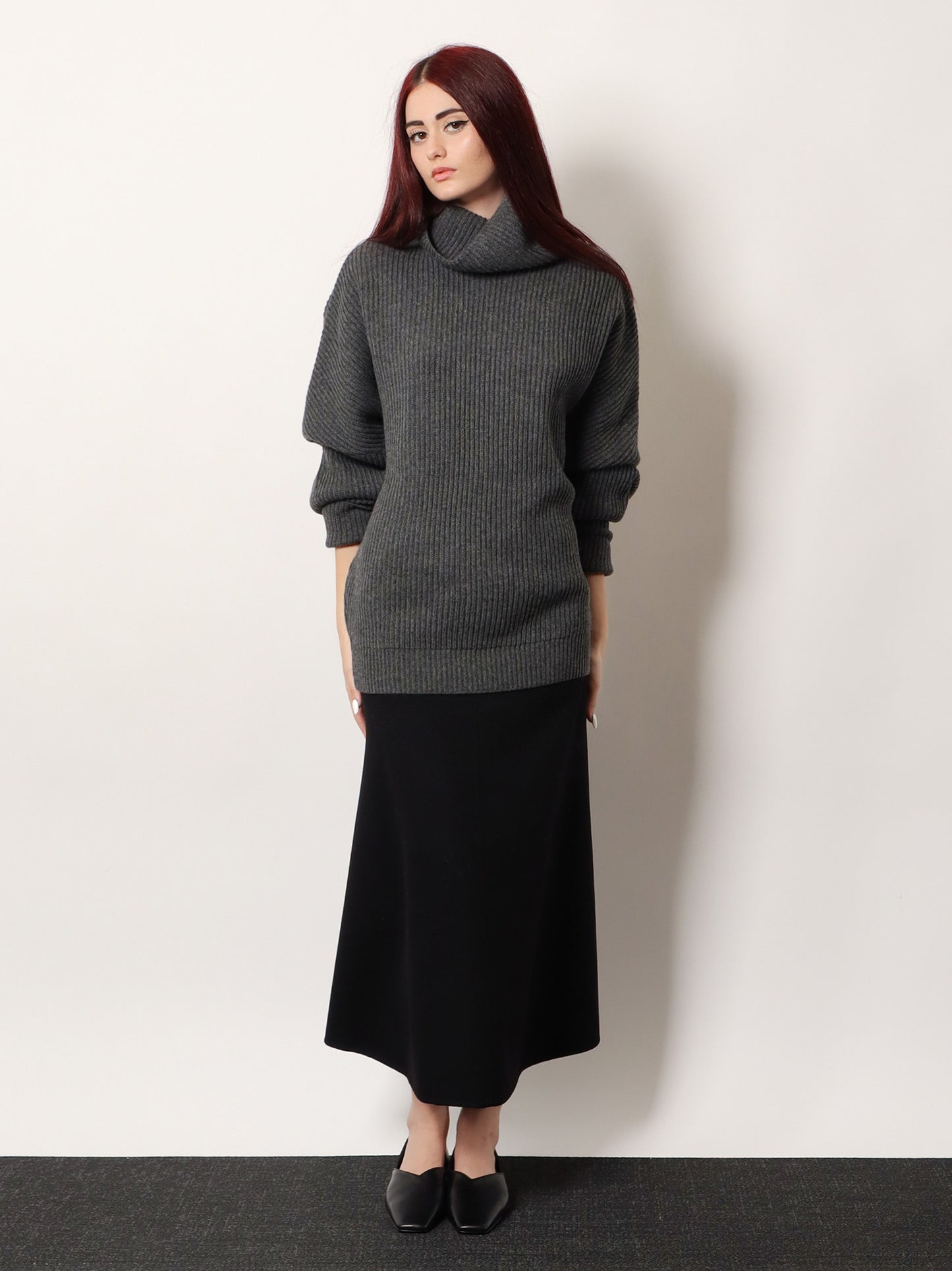 Wool and cashmere turtleneck