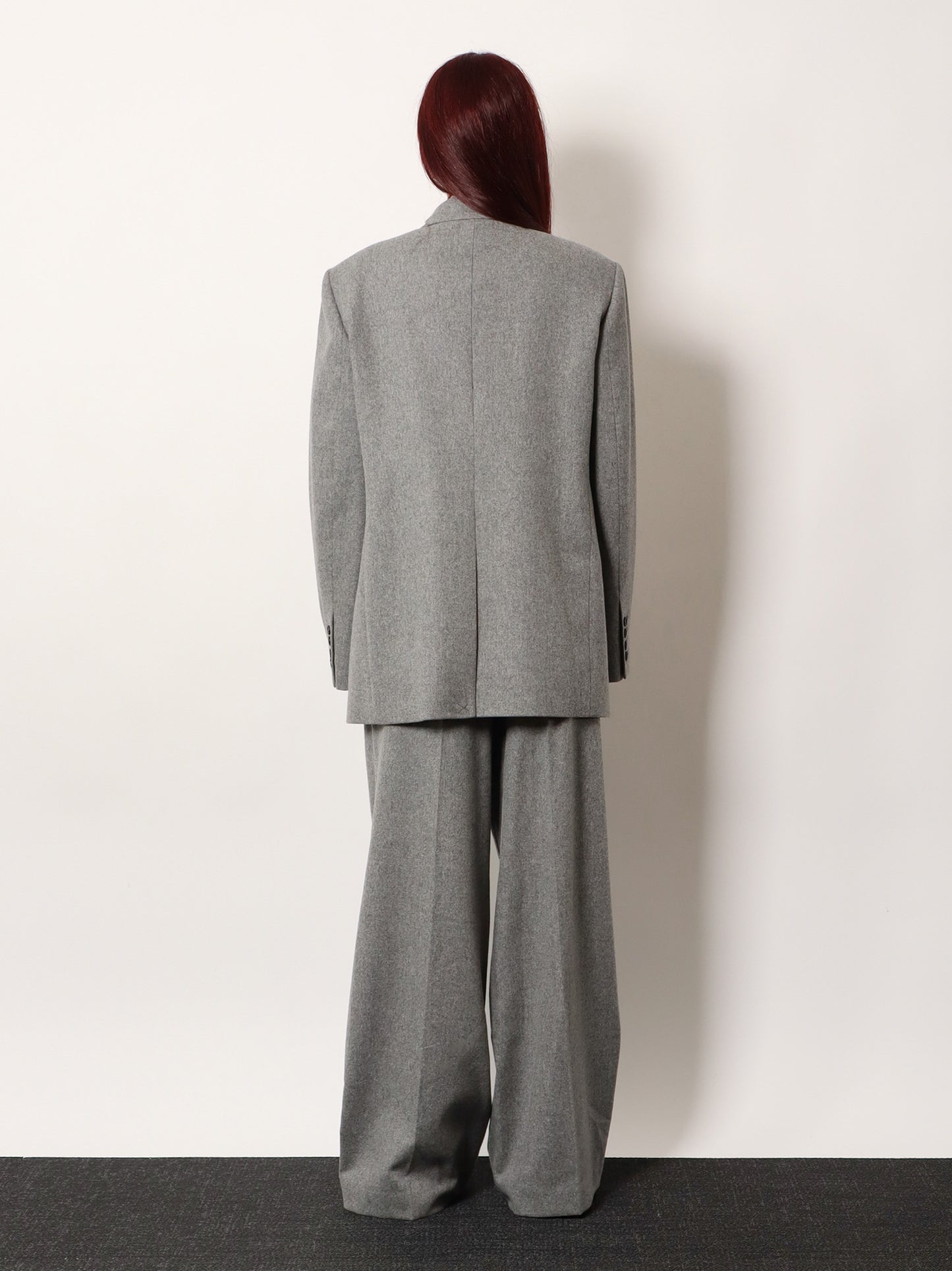 Manes wool and cashmere trousers