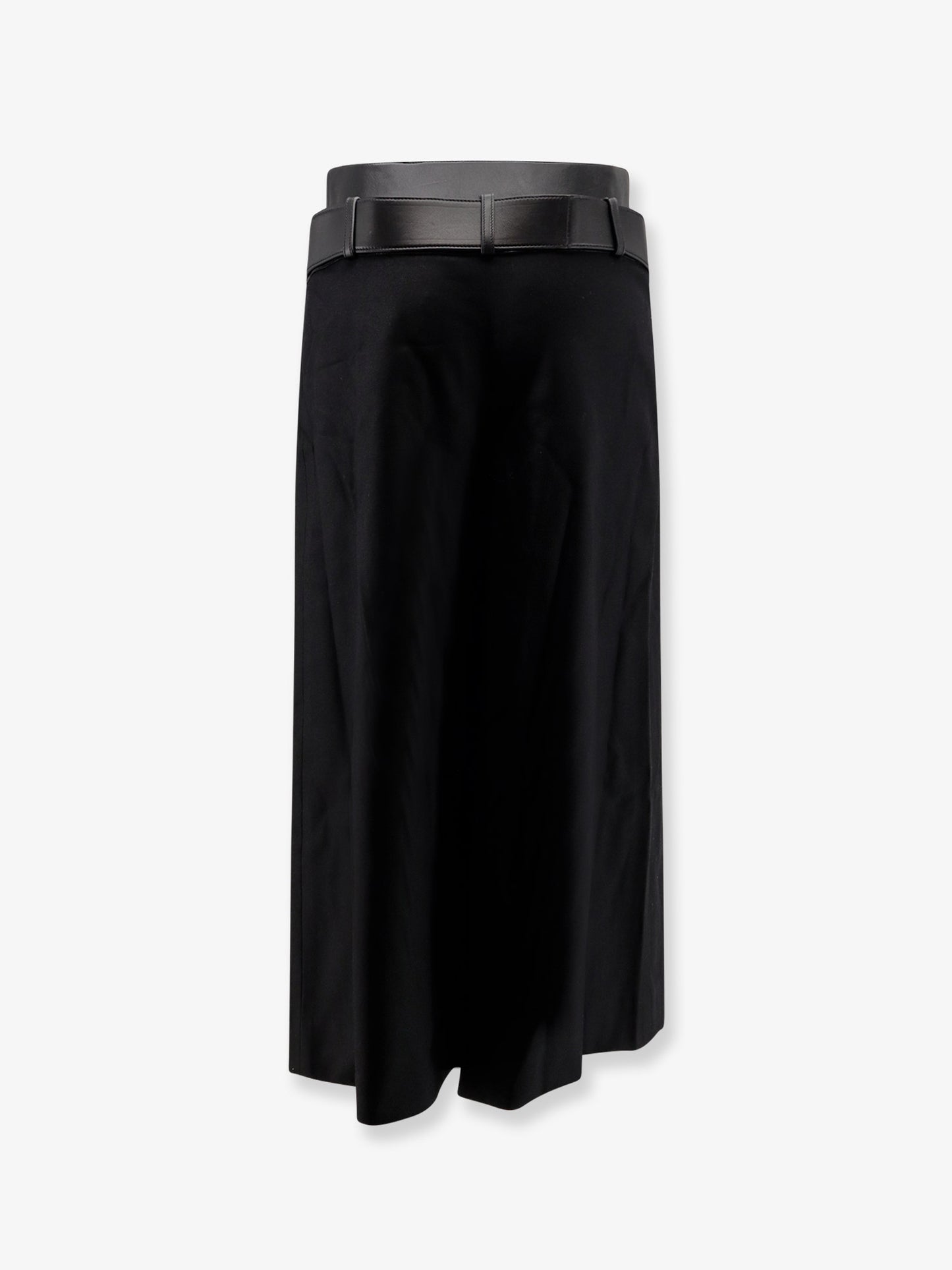 Nayla pleated wool trousers skirt