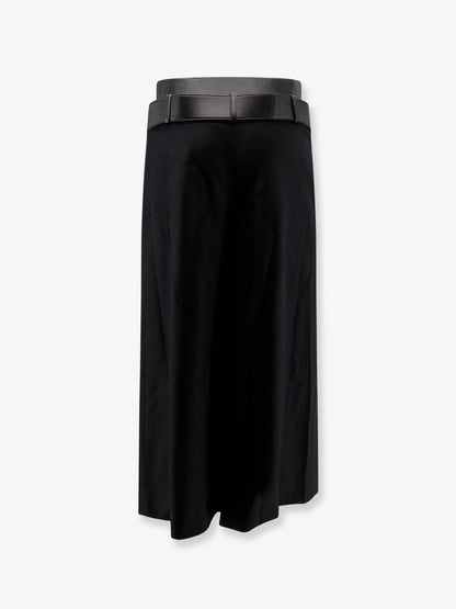 Nayla pleated wool trousers skirt thumbnail