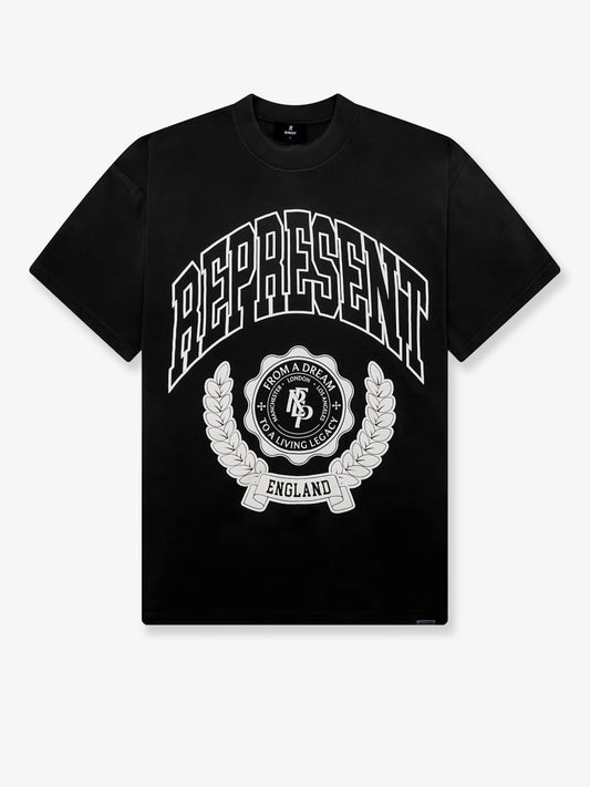 Legacy Crest cotton T-shirt with distressed effect