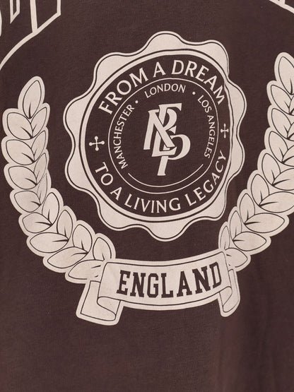 Legacy Crest cotton T-shirt with distressed effect thumbnail