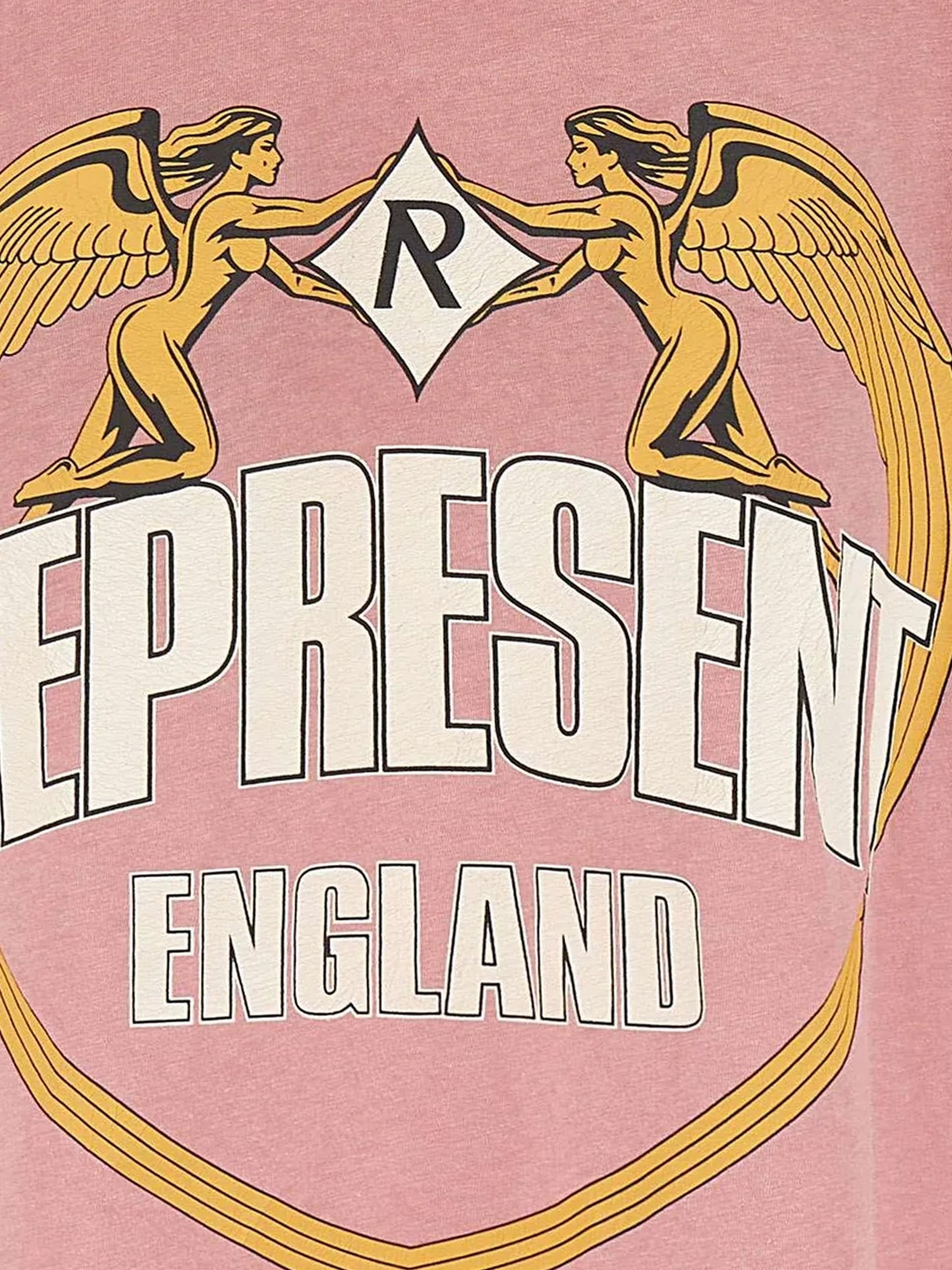 Cotton T-shirt with distressed effect