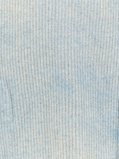 Reversible wool sweater with distressed effect thumbnail