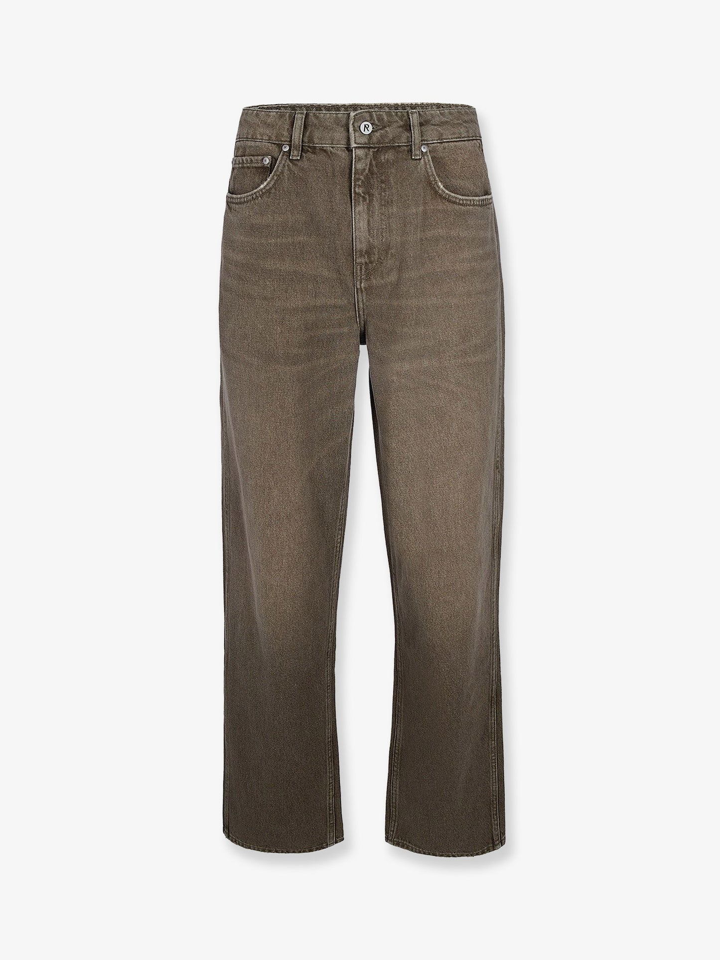 Jeans with rewashed effect