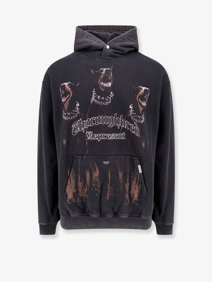 Cotton sweatshirt with Thoroughbred print thumbnail