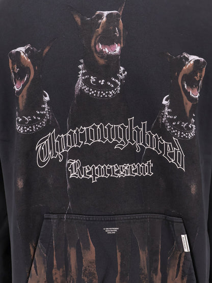 Cotton sweatshirt with Thoroughbred print thumbnail