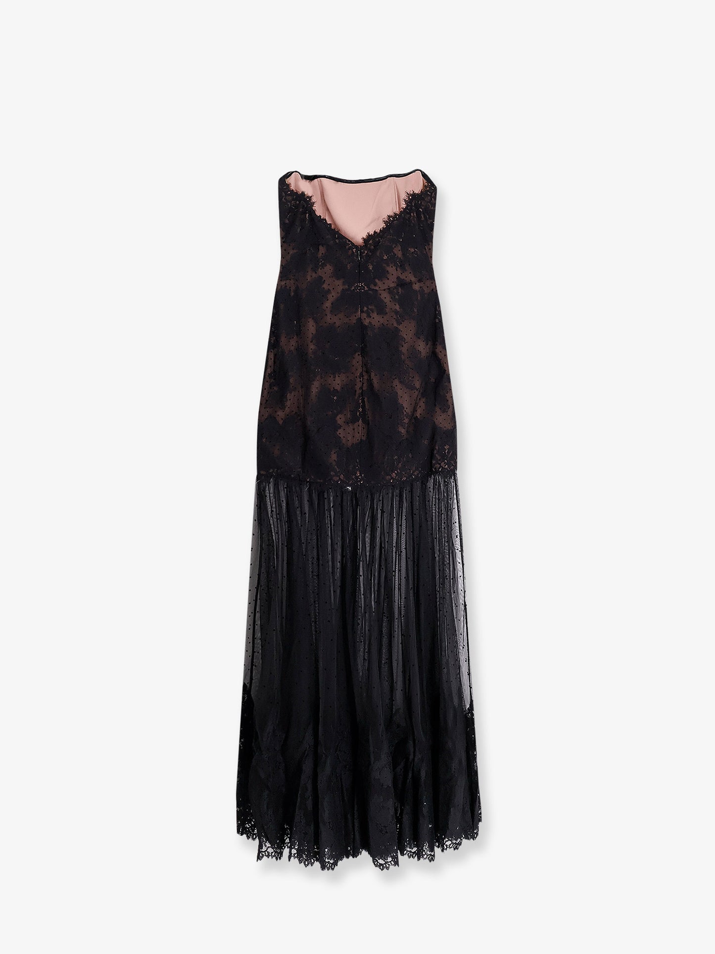 Vespera long lace dress