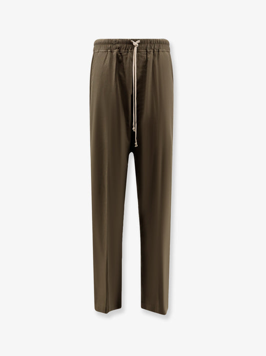 Pantaloni in cotone organico e seta certificata