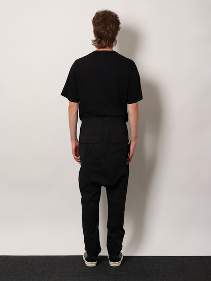 Drawstring Long certified cotton trousers thumbnail