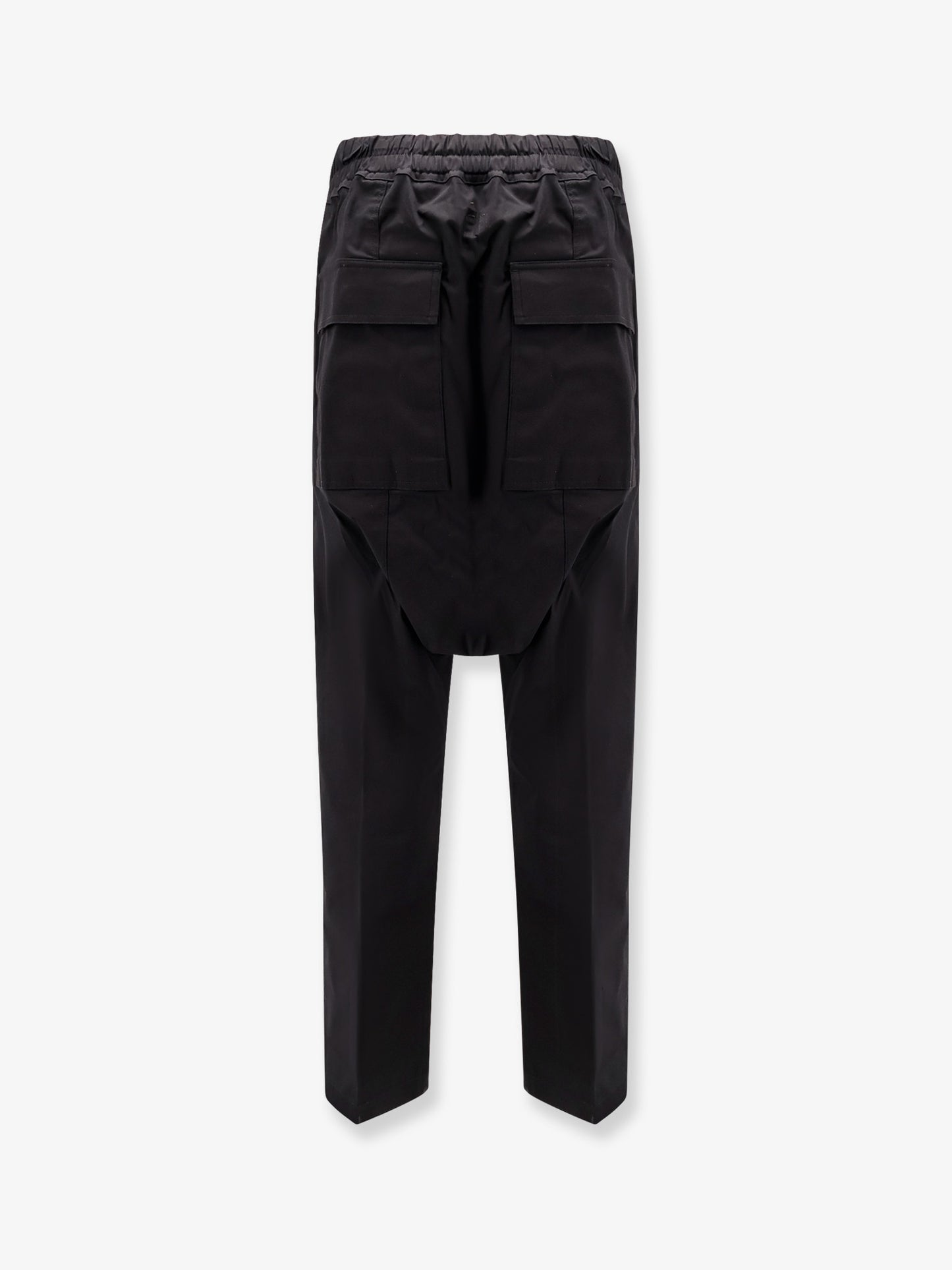 Drawstring Long certified cotton trousers