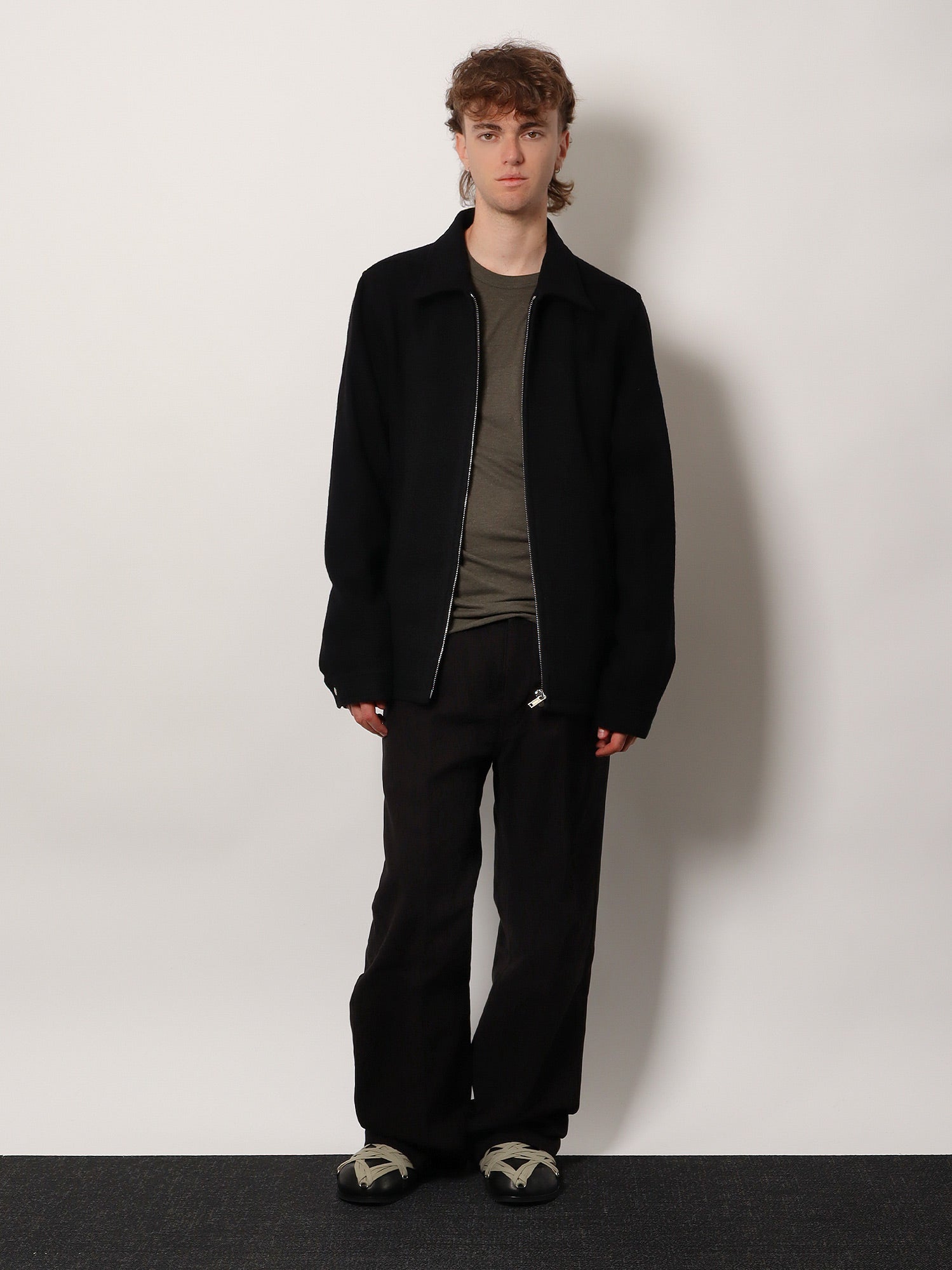 Brad virgin wool jacket RICK OWENS - Nugnes1920