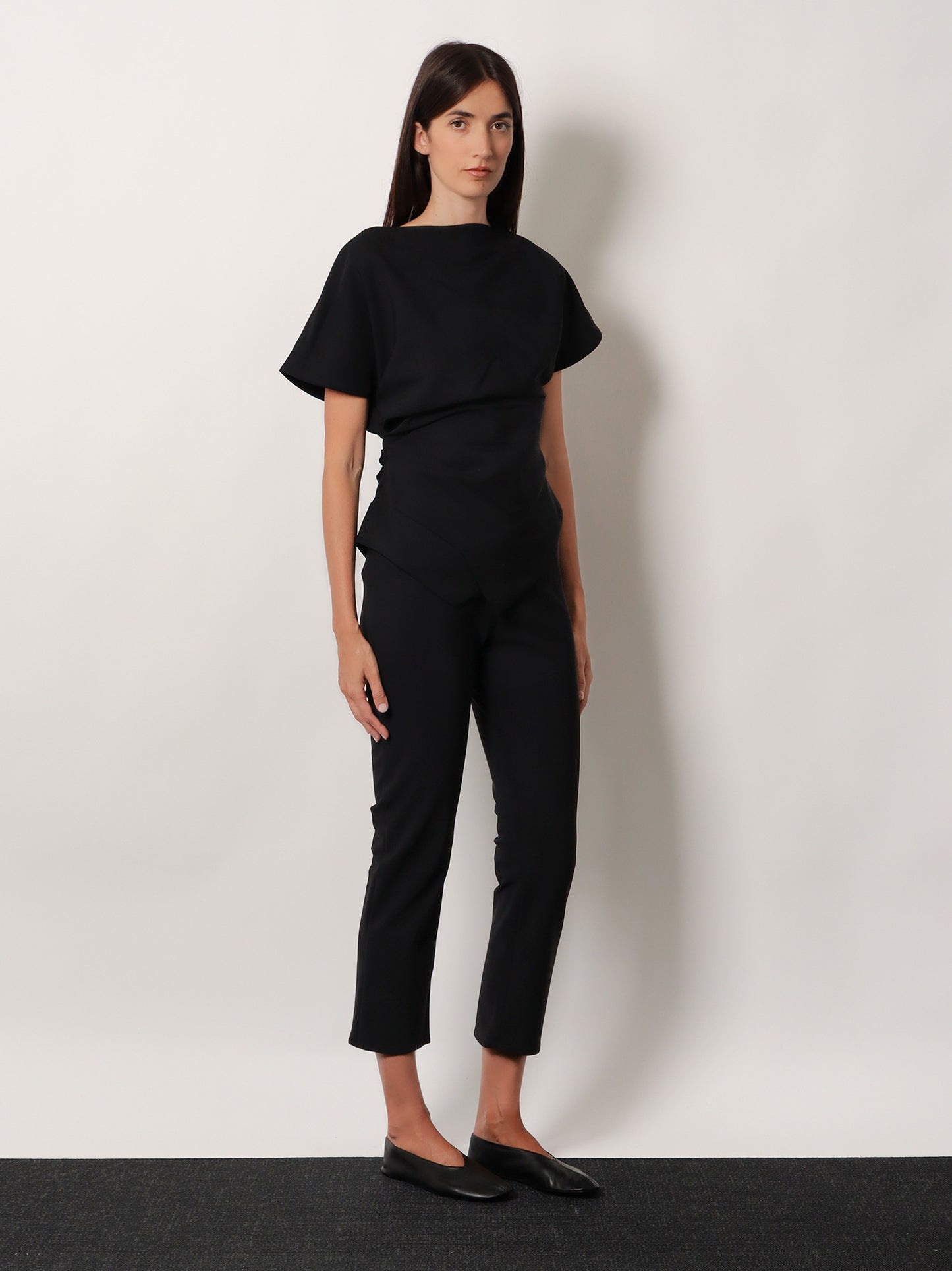 Classic stretch fabric trousers