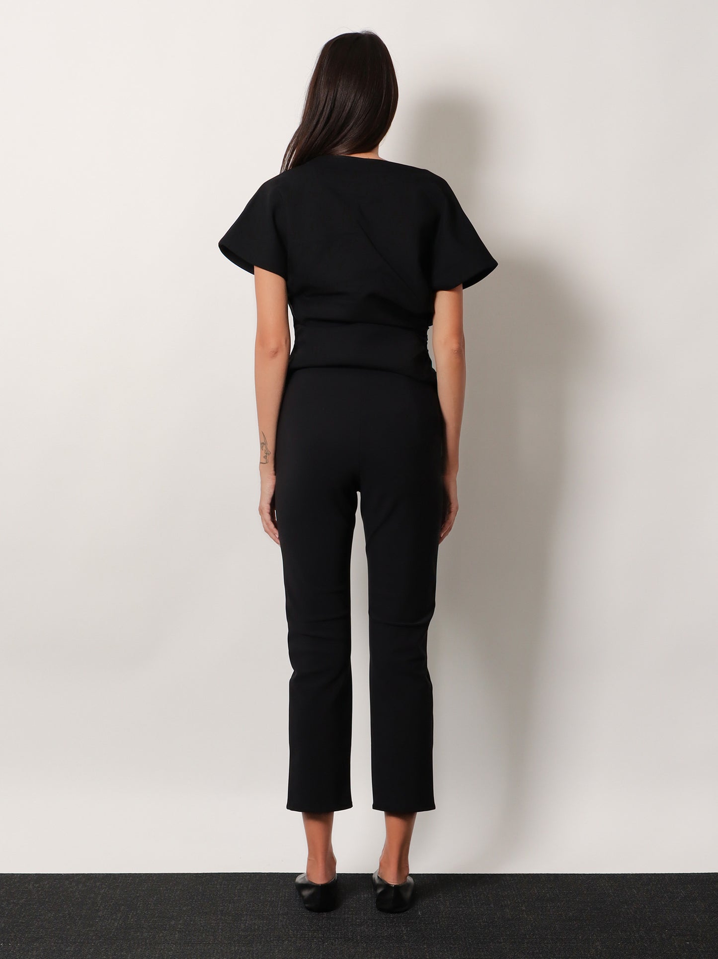 Classic stretch fabric trousers