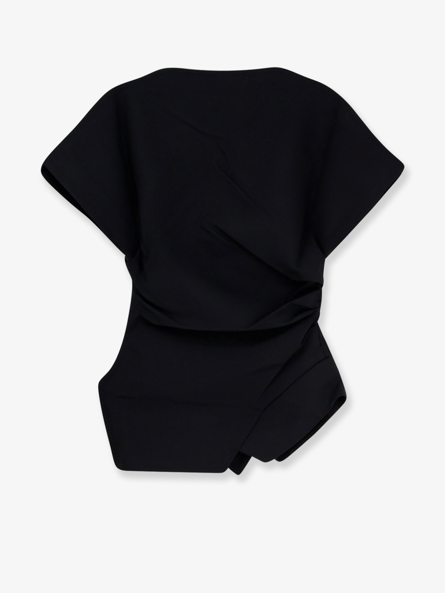 Asymmetrical viscose top