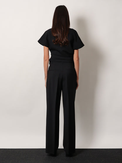 Midwaist wool blend trousers thumbnail