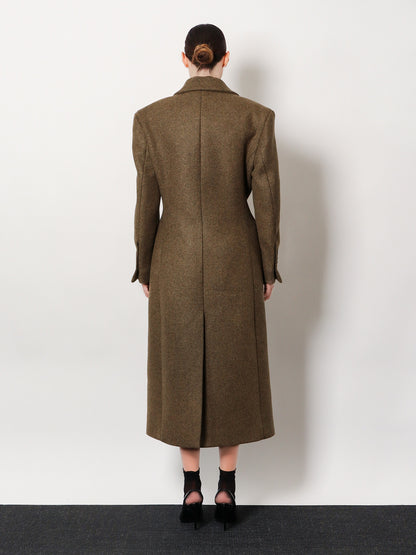 Hourglass alpaca blend coat thumbnail