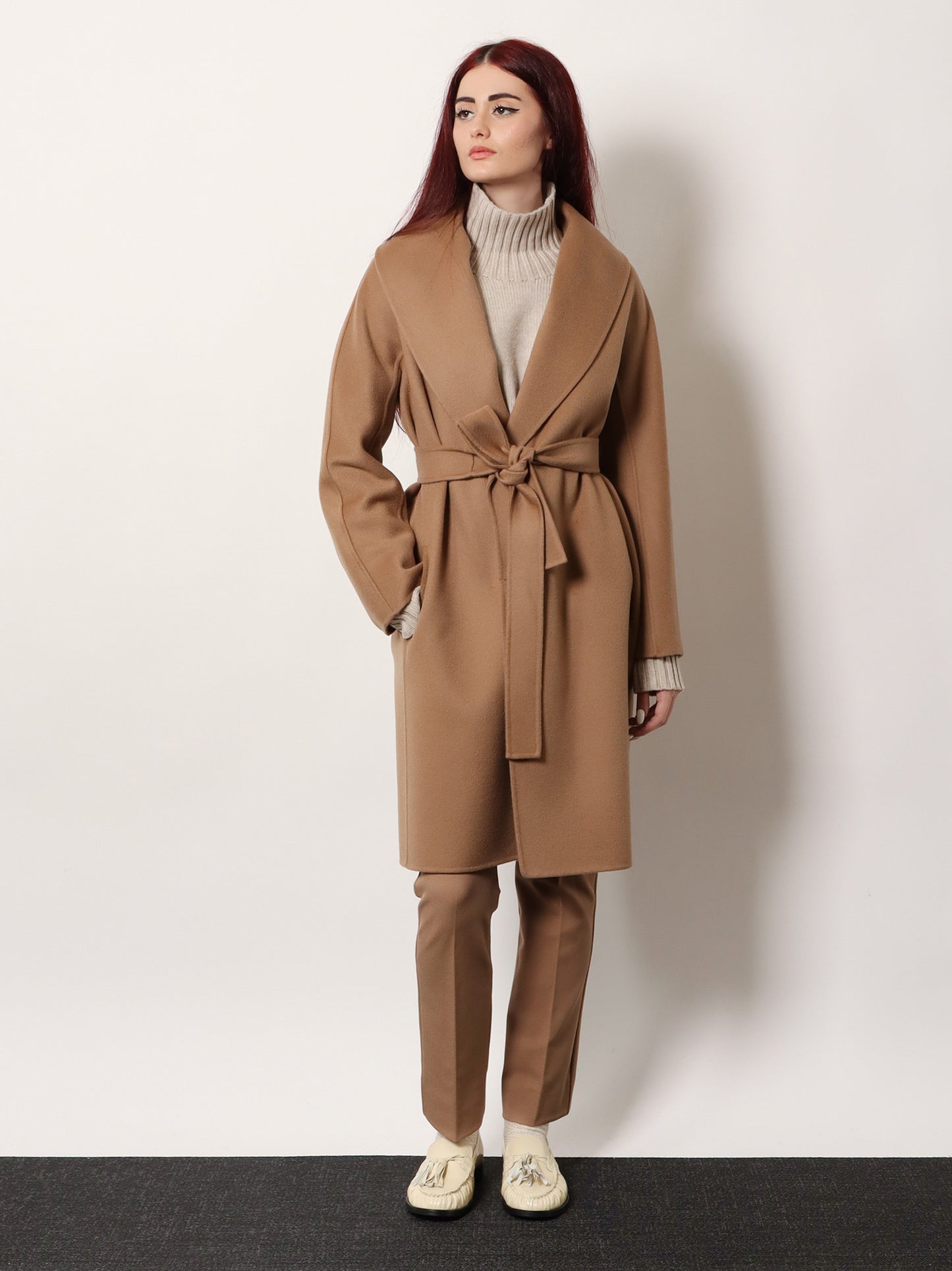 Cappotto Messi in lana vergine