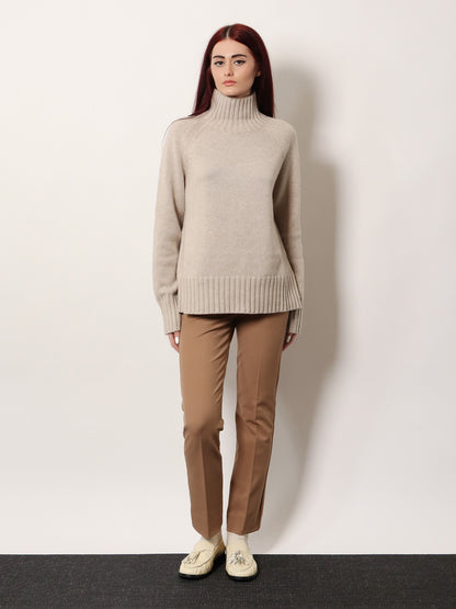 Umanita cotton blend trousers thumbnail