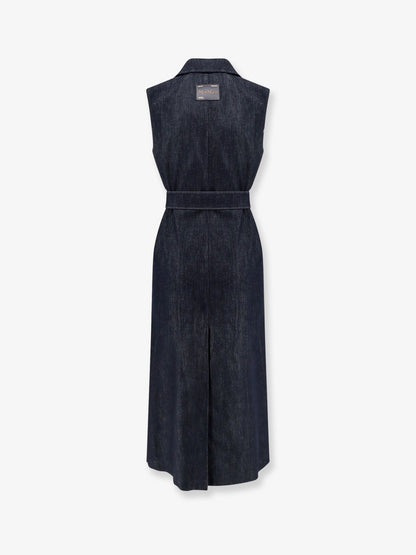 Greta midi denim dress thumbnail