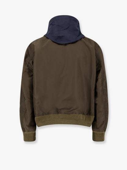 Nylon bomber jacket thumbnail