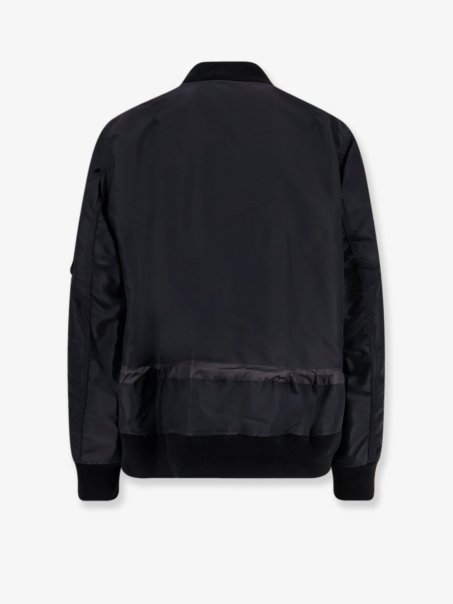 Nylon bomber jacket
